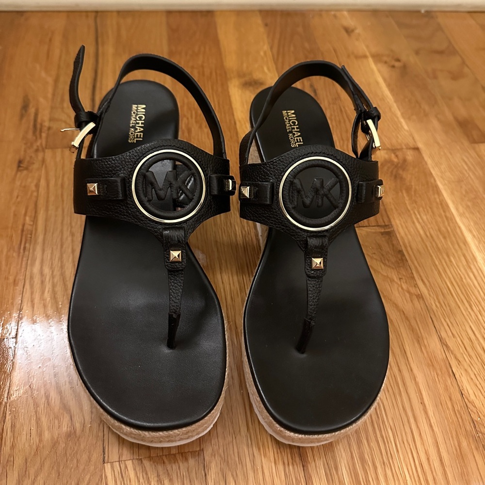 Michael Kors Black Wedges for Women